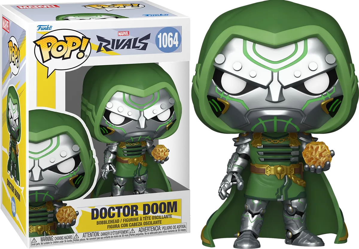 FUN83991 Marvel Rivals - Doctor Doom Pop! Vinyl - Funko - Titan Pop Culture