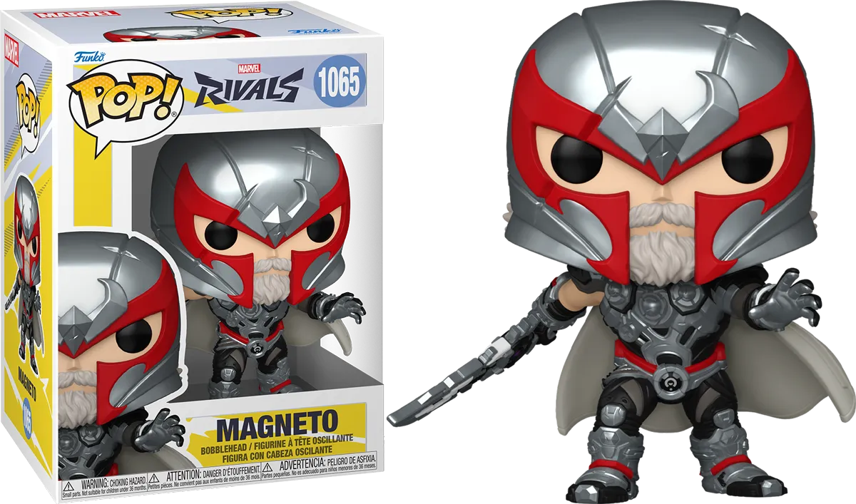 FUN83992 Marvel Rivals - Magneto Pop! Vinyl - Funko - Titan Pop Culture