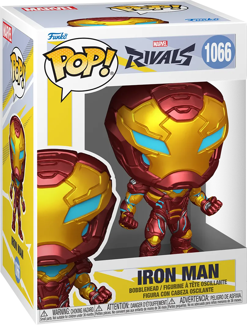 FUN83993 Marvel Rivals - Iron Man Pop! Vinyl - Funko - Titan Pop Culture