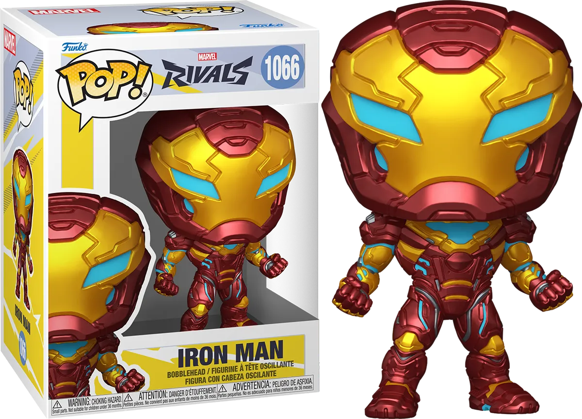 FUN83993 Marvel Rivals - Iron Man Pop! Vinyl - Funko - Titan Pop Culture