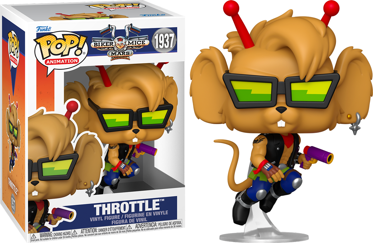 Biker Mice from Mars - Throttle Pop! Vinyl