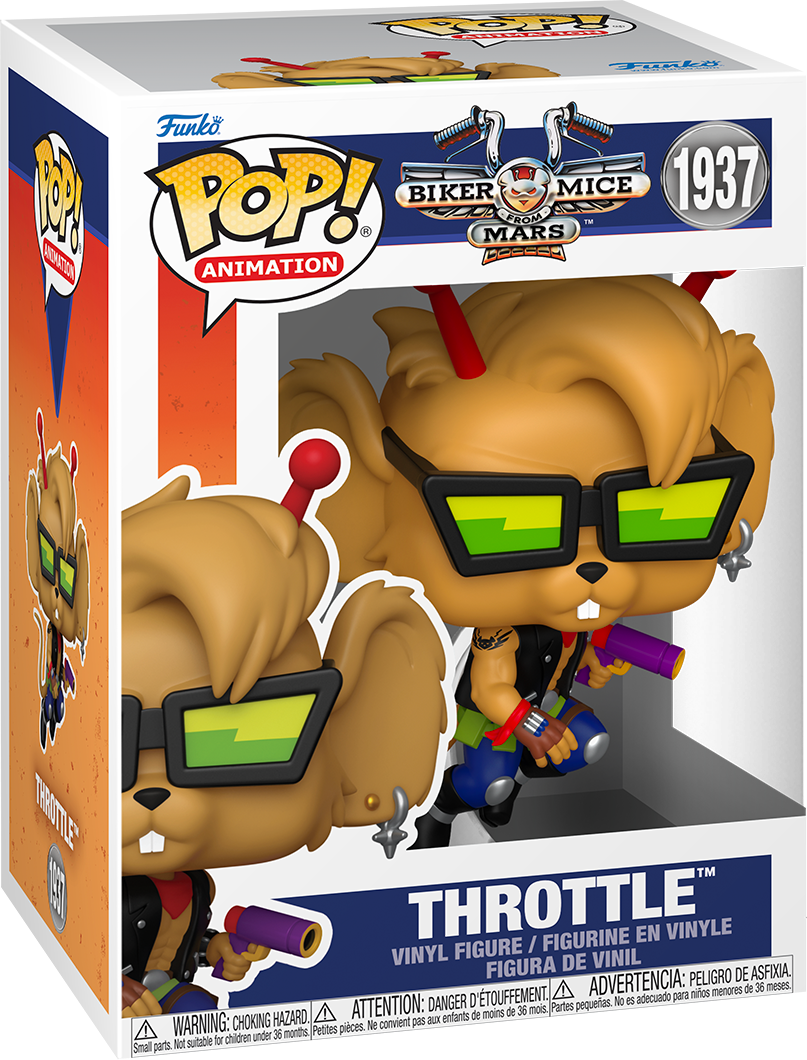 Biker Mice from Mars - Throttle Pop! Vinyl