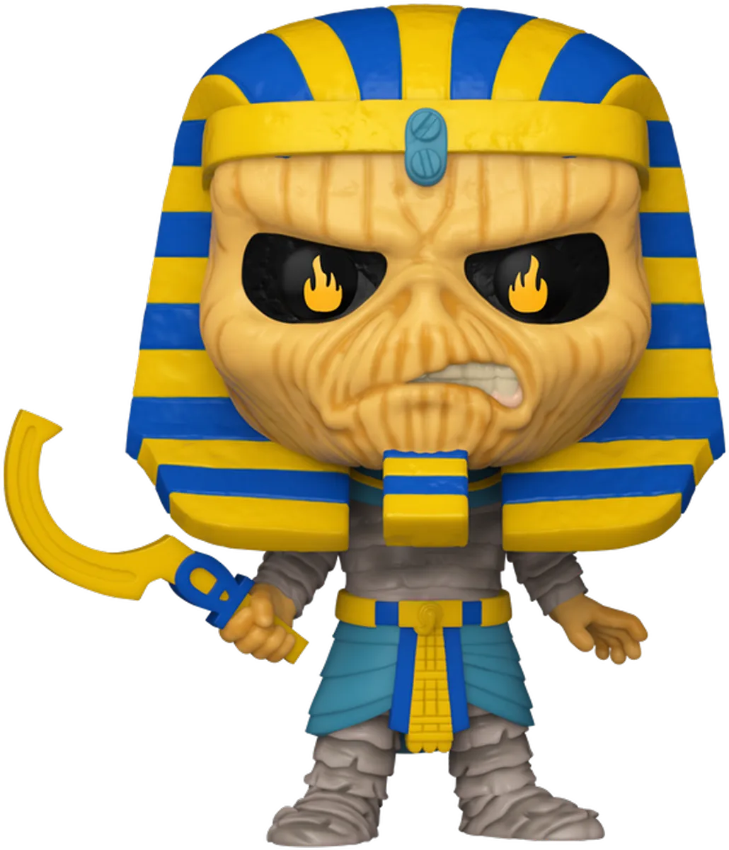 FUN84022 Iron Maiden: 50th Anniversary - Pharaoh Eddie Pop! Vinyl - Funko - Titan Pop Culture