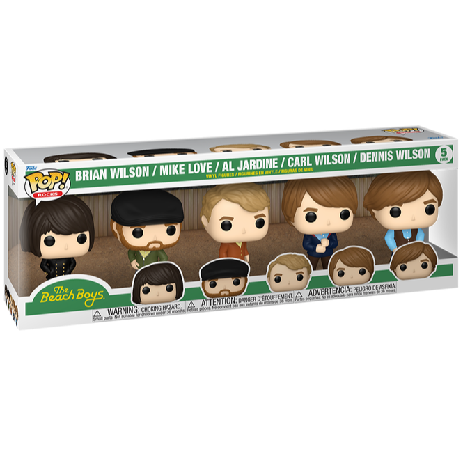 FUN84023 The Beach Boys - Pet Sounds Pop! Vinyl 5-Pack - Funko - Titan Pop Culture