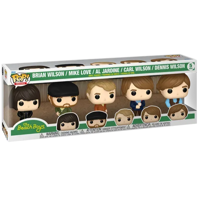 FUN84023 The Beach Boys - Pet Sounds Pop! Vinyl 5-Pack - Funko - Titan Pop Culture