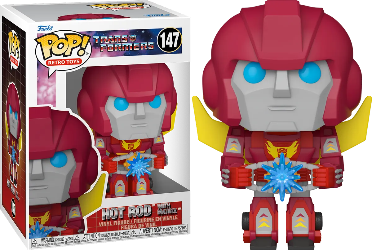 FUN84120 Transformers - Hot Rod with Matrix Pop! Vinyl - Funko - Titan Pop Culture