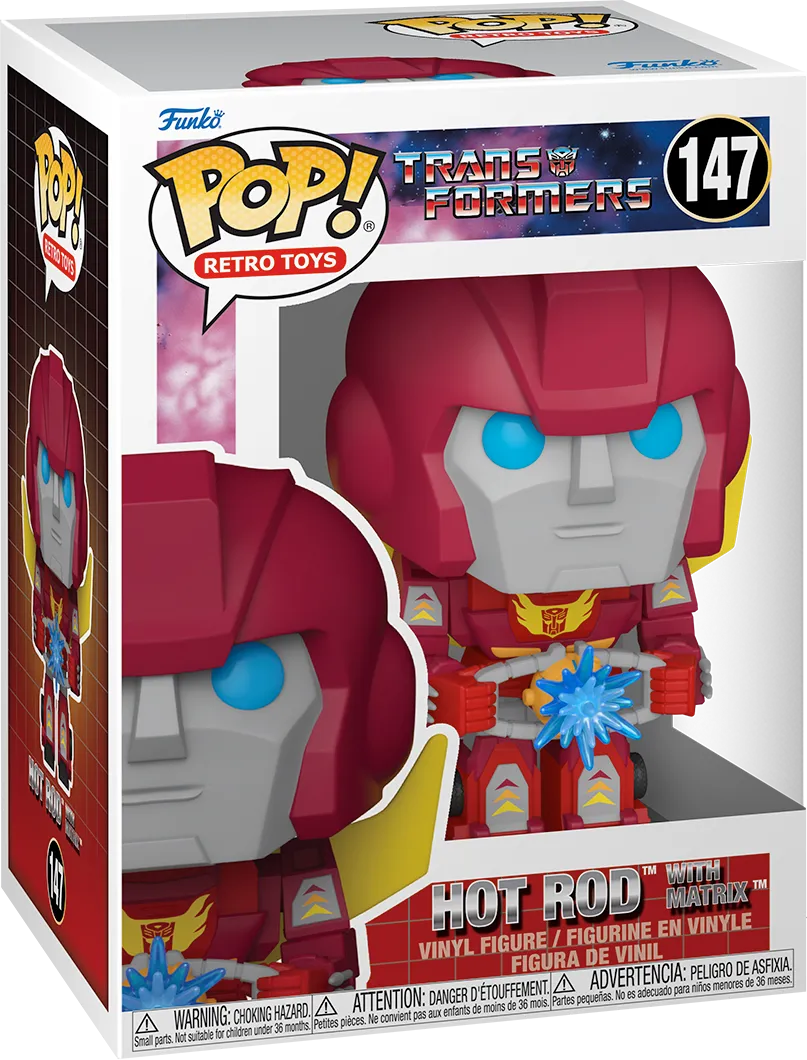 FUN84120 Transformers - Hot Rod with Matrix Pop! Vinyl - Funko - Titan Pop Culture