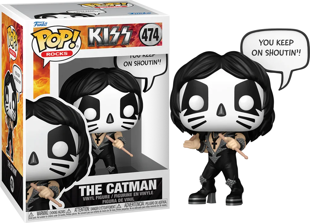 KISS - The Catman (Rock & Roll All Night) Pop! Vinyl Sayings
