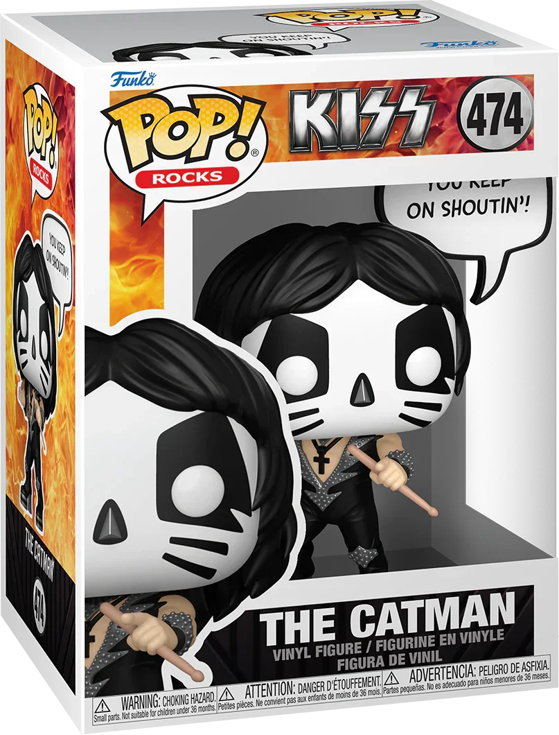 KISS - The Catman (Rock & Roll All Night) Pop! Vinyl Sayings