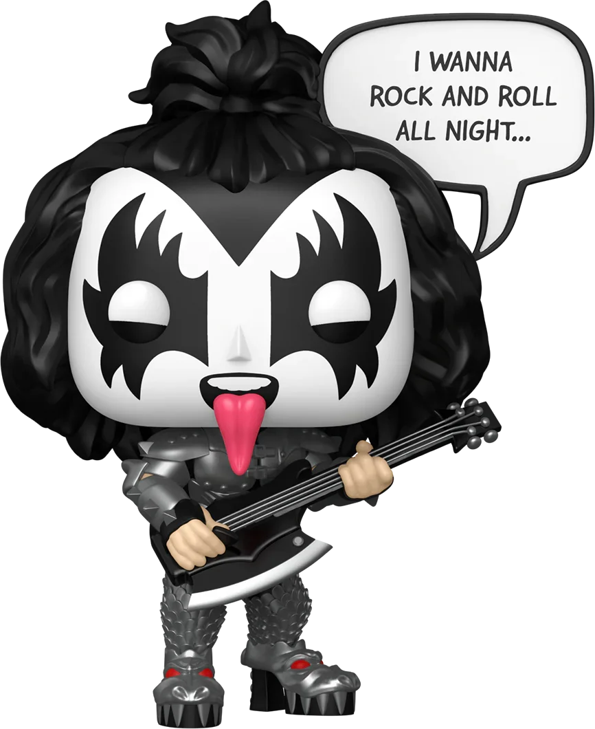 KISS - The Demon (Rock & Roll All Night) Pop! Vinyl Sayings