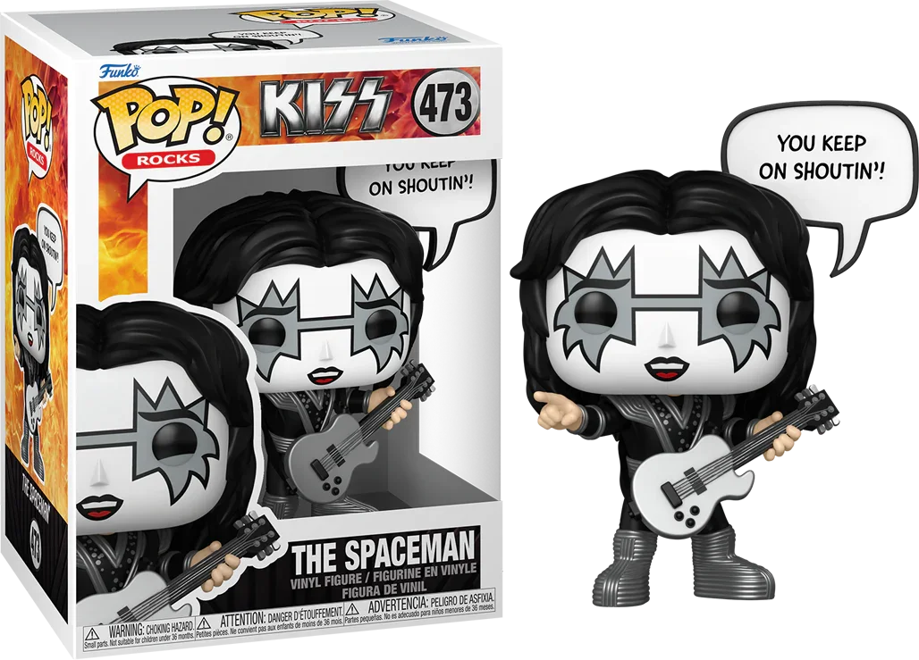 KISS - The Spaceman (Rock & Roll All Night) Pop! Vinyl Sayings