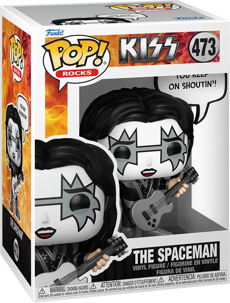 KISS - The Spaceman (Rock & Roll All Night) Pop! Vinyl Sayings