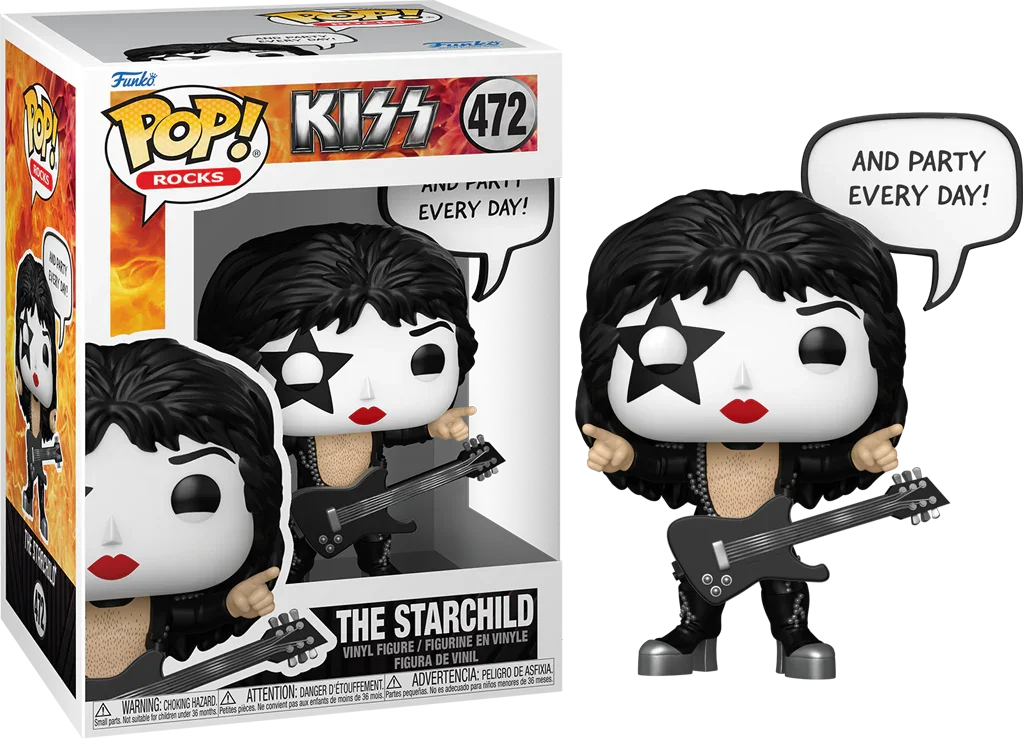 KISS - The Starchild (Rock & Roll All Night) Pop! Vinyl Sayings