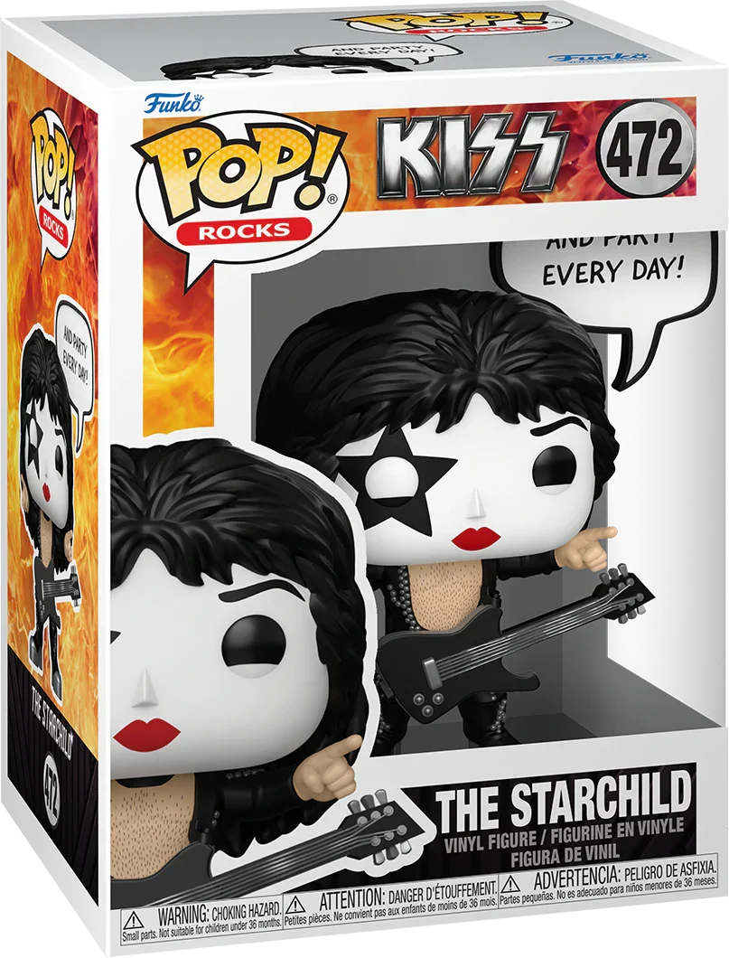 KISS - The Starchild (Rock & Roll All Night) Pop! Vinyl Sayings
