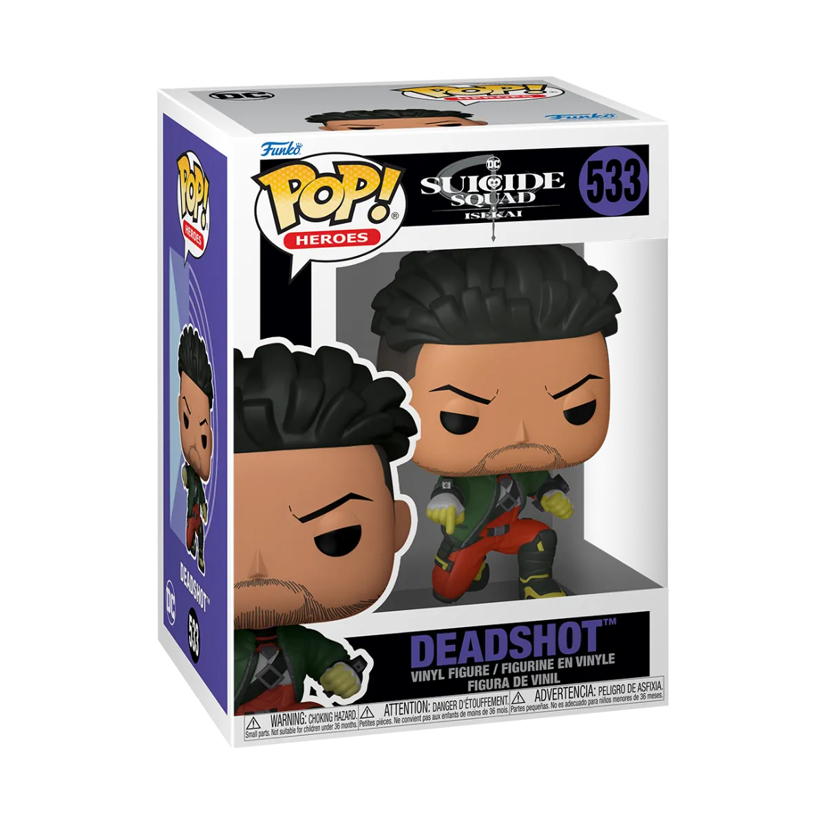 FUN84131 Suicide Squad: Isekai - Deadshot Pop! Vinyl - Funko - Titan Pop Culture