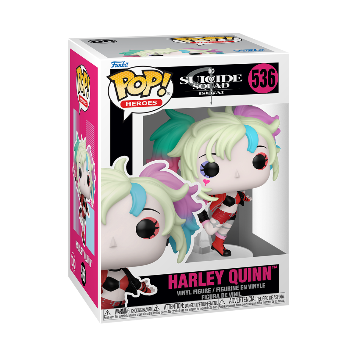 FUN84132 Suicide Squad: Isekai - Harley Pop! Vinyl - Funko - Titan Pop Culture