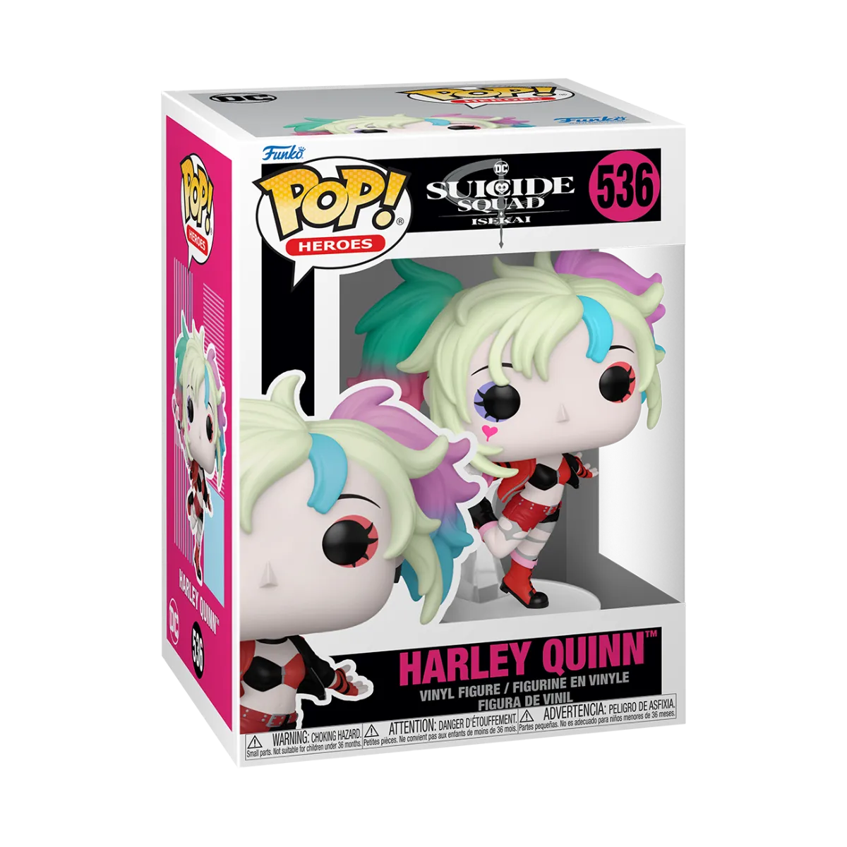 FUN84132 Suicide Squad: Isekai - Harley Pop! Vinyl - Funko - Titan Pop Culture