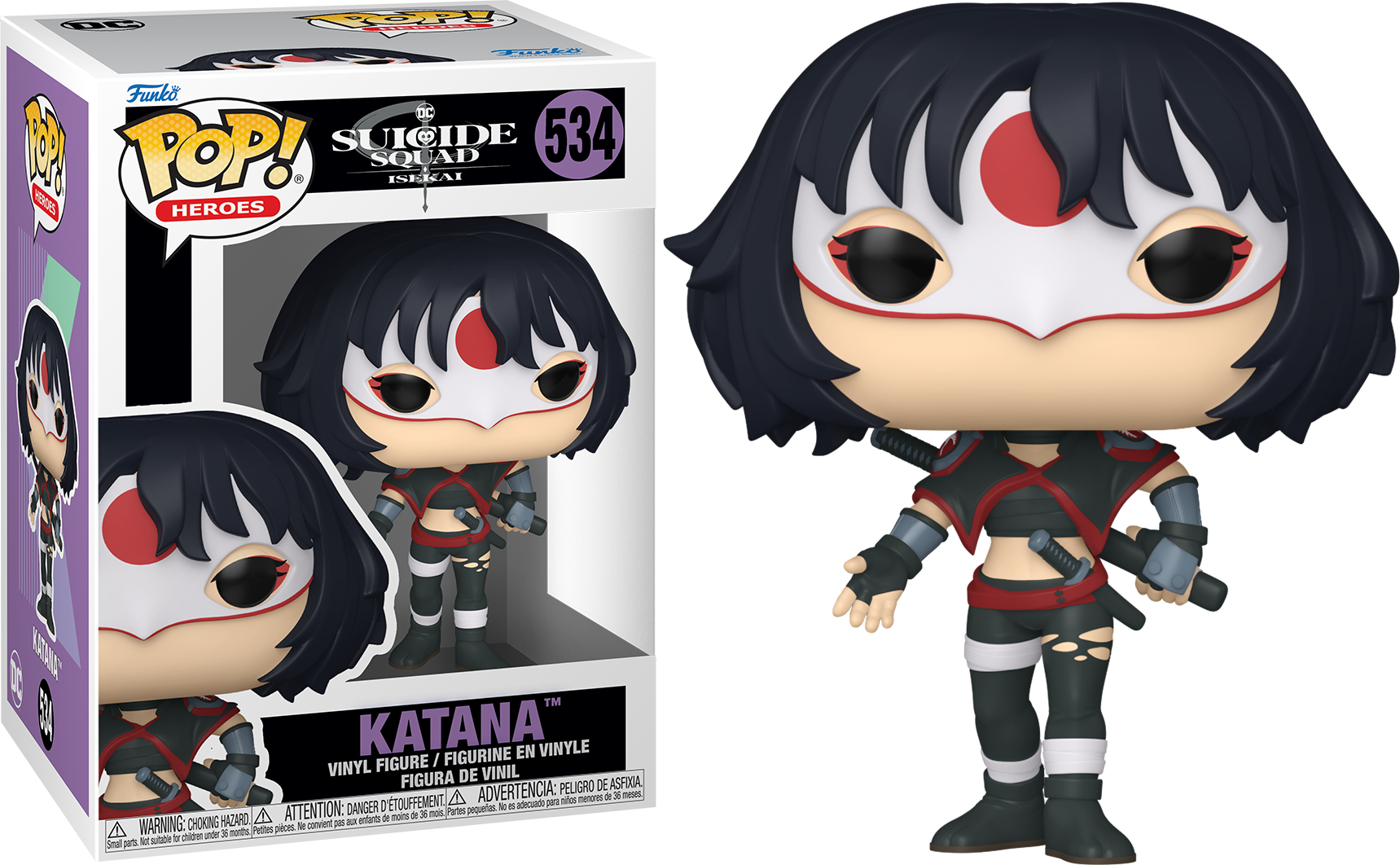 FUN84134 Suicide Squad: Isekai - Katana Pop! Vinyl - Funko - Titan Pop Culture