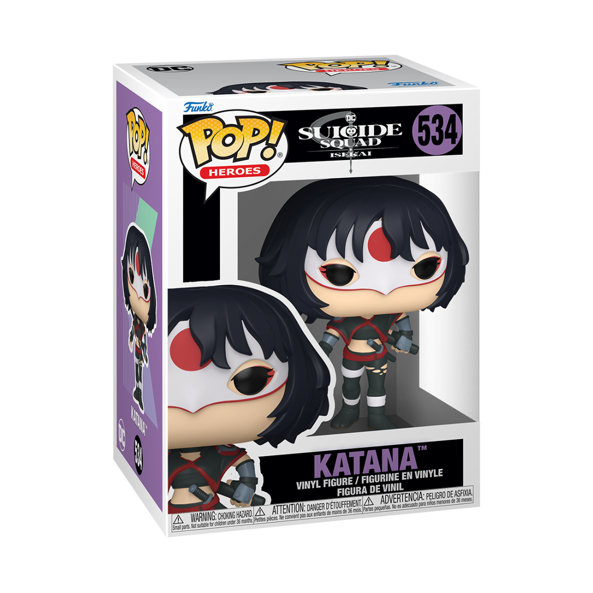 FUN84134 Suicide Squad: Isekai - Katana Pop! Vinyl - Funko - Titan Pop Culture