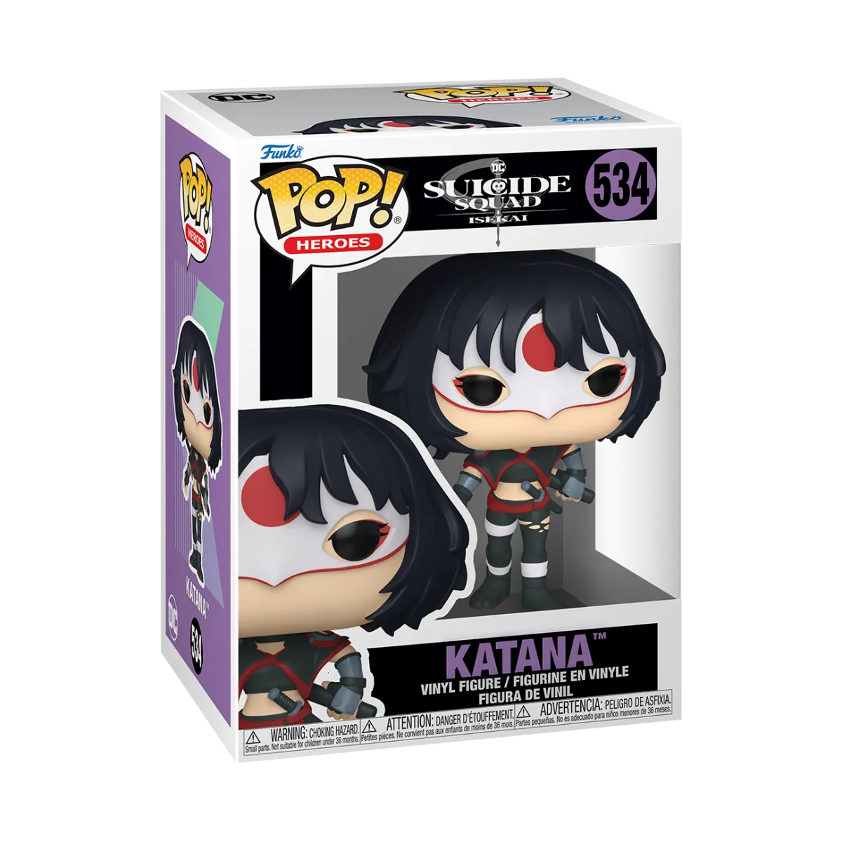 FUN84134 Suicide Squad: Isekai - Katana Pop! Vinyl - Funko - Titan Pop Culture