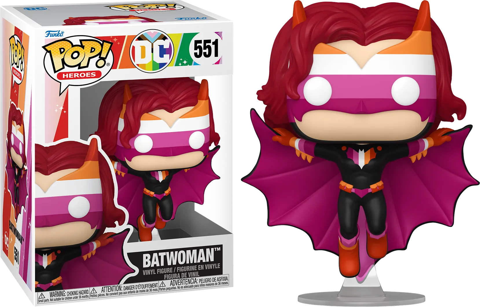 FUN84149 DC Comics - Batwoman (Pride 2025) Pop! Vinyl - Funko - Titan Pop Culture