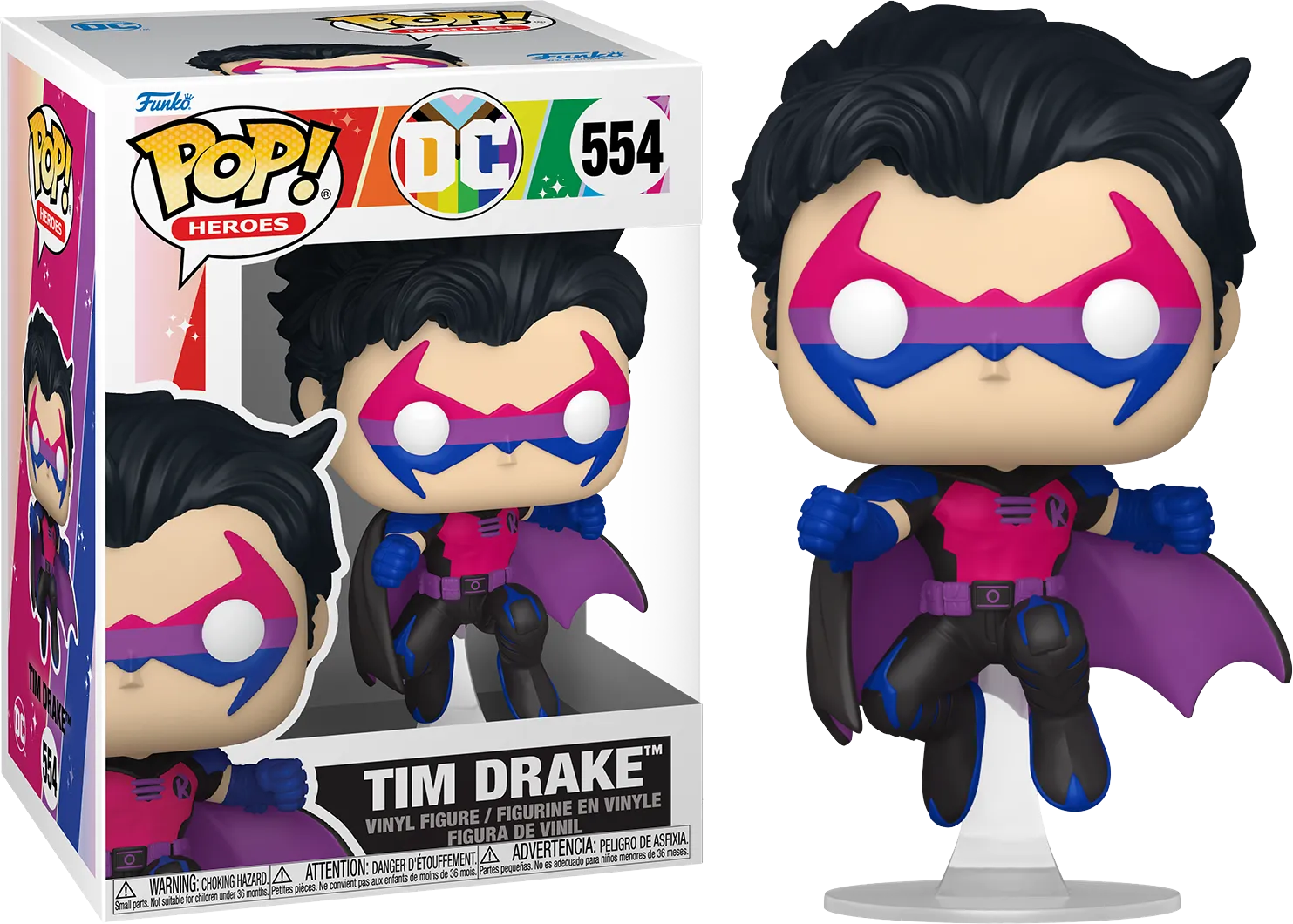 FUN84152 DC Comics - Tim Drake (Pride 2025) Pop! Vinyl - Funko - Titan Pop Culture