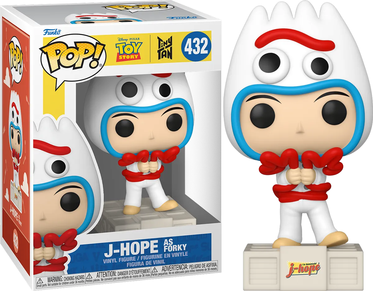 FUN84290 + FUN84291 + FUN84292 + FUN84293 + FUN84294 + FUN84295 + FUN84296 Toy Story x TinyTAN: BTS - Toy With This Pop! Vinyl Bundle (Set of 7) - Funko - Titan Pop Culture