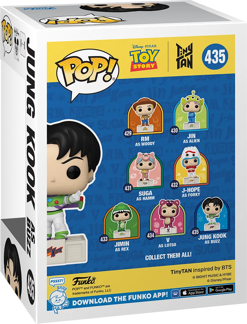 Toy Story x Tiny TAN - Jungkook Pop! Vinyl