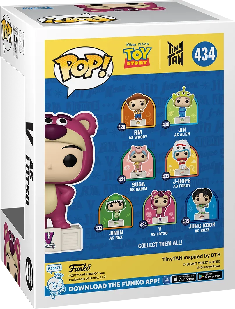 FUN84296 Toy Story x Tiny TAN - V Pop! Vinyl - Funko - Titan Pop Culture