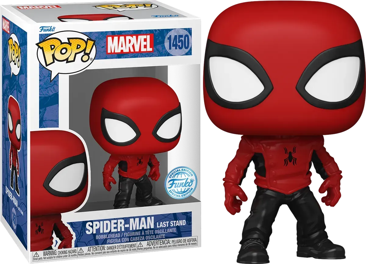 FUN84387 Marvel Comics - Spiderman (Last Stand) Pop! Vinyl [RS] - Funko - Titan Pop Culture