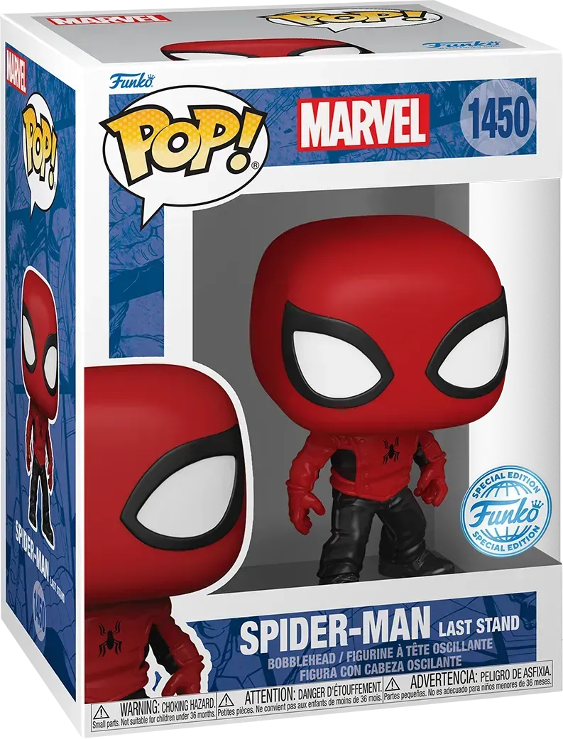 FUN84387 Marvel Comics - Spiderman (Last Stand) Pop! Vinyl [RS] - Funko - Titan Pop Culture