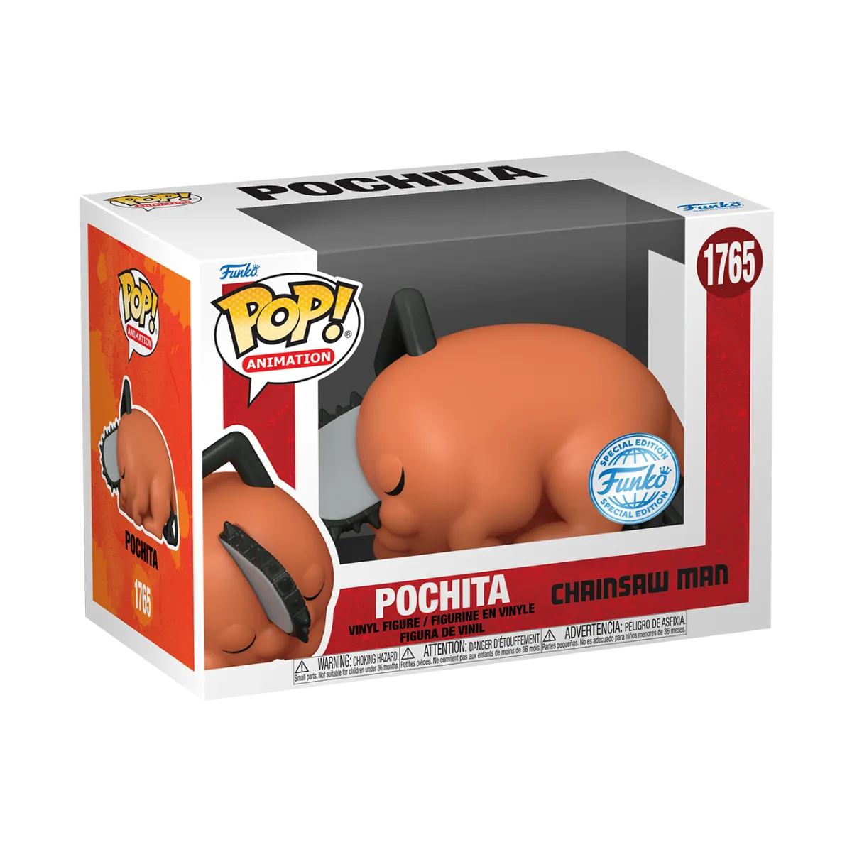 FUN84412 Chainsaw Man - Pochita Sleeping US Exclusive Pop! Vinyl [RS] - Funko - Titan Pop Culture