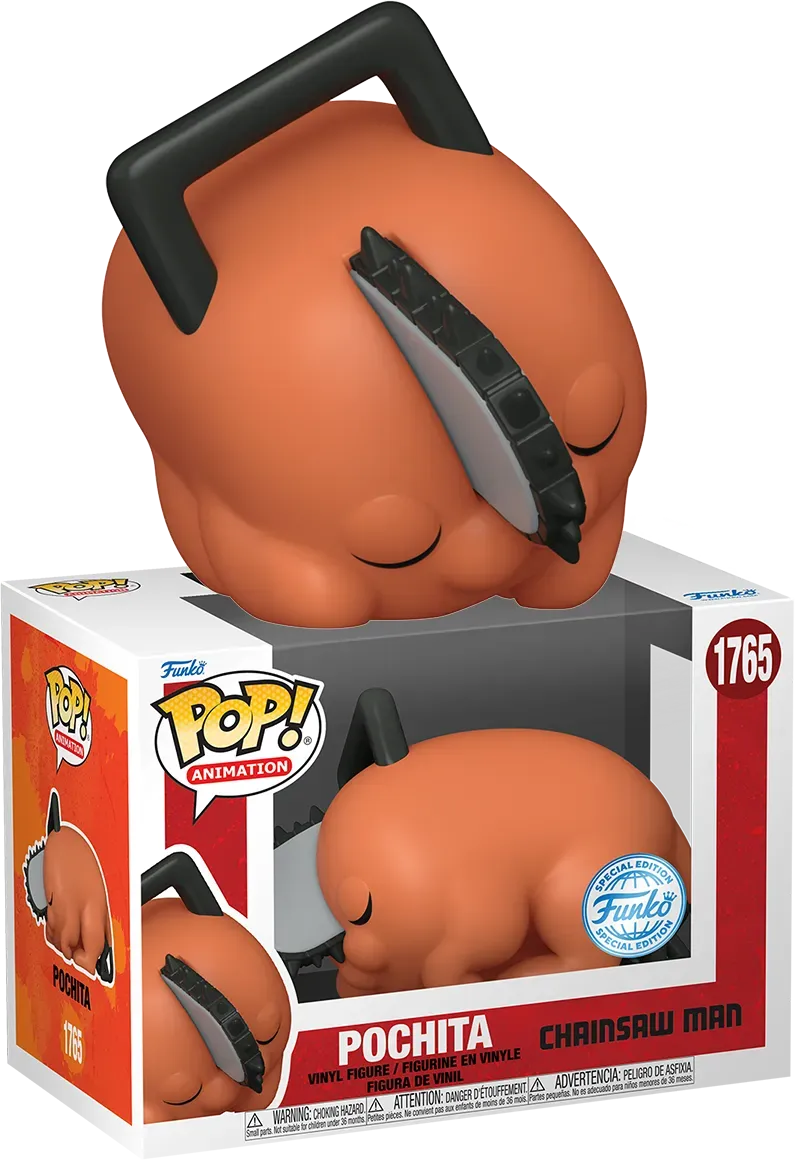 FUN84412 Chainsaw Man - Pochita Sleeping US Exclusive Pop! Vinyl [RS] - Funko - Titan Pop Culture