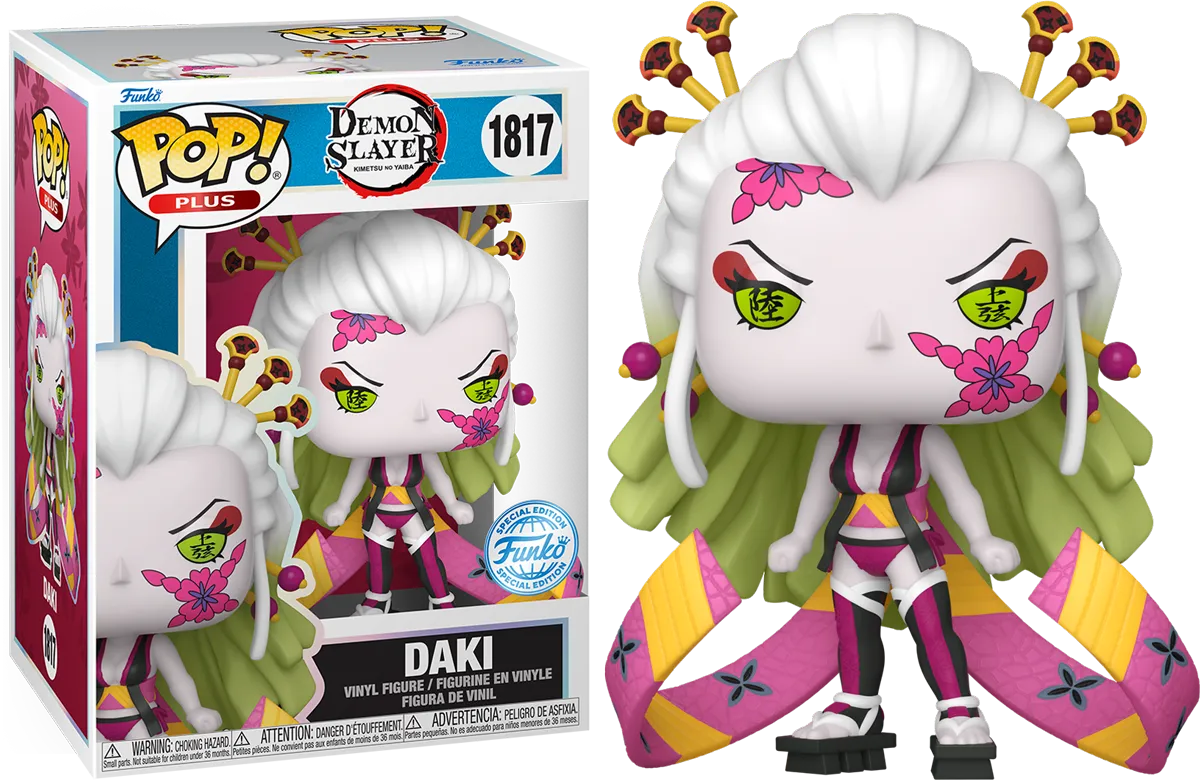 FUN84421 Demon Slayer - Daki (with Ribbons) US Exclusive Pop! Plus [RS] - Funko - Titan Pop Culture