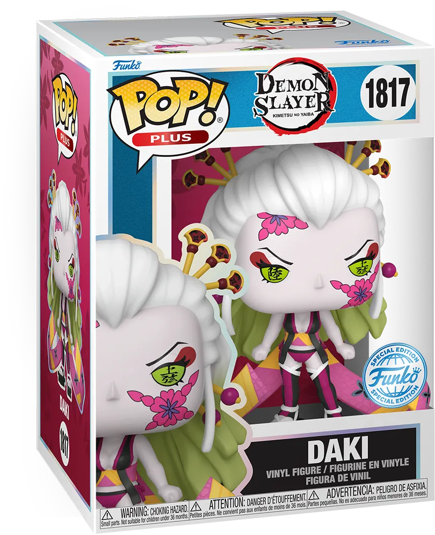 FUN84421 Demon Slayer - Daki (with Ribbons) US Exclusive Pop! Plus [RS] - Funko - Titan Pop Culture