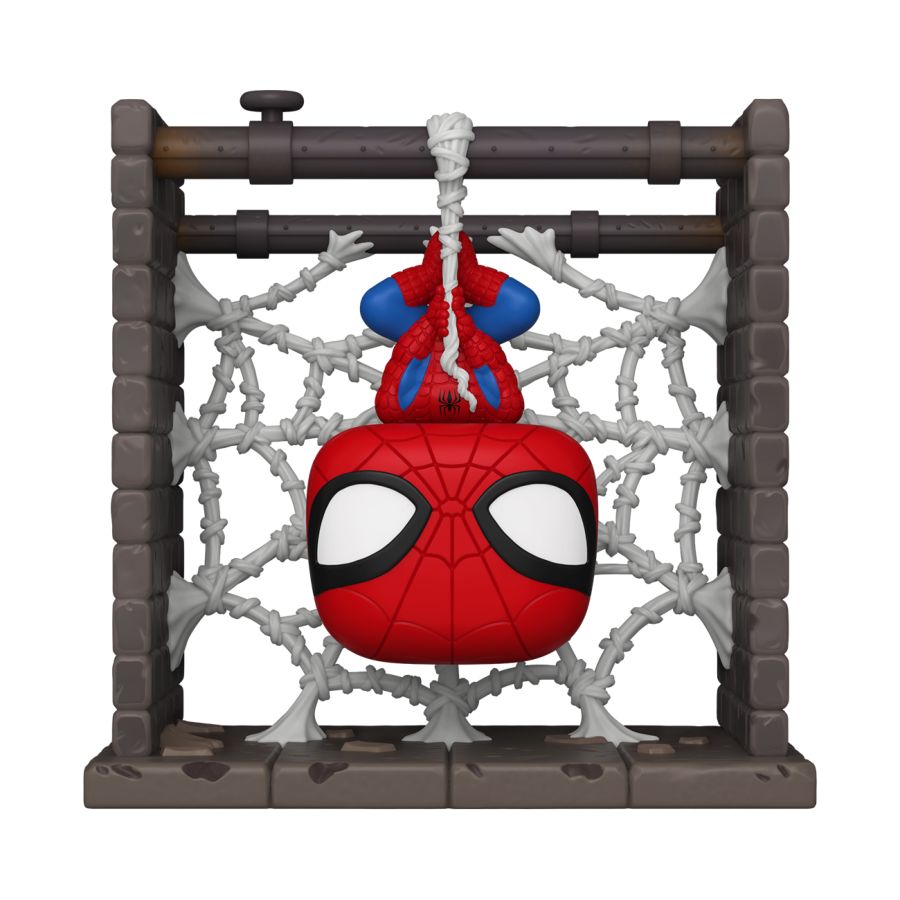 FUN84425 Marvel Comics - Spider-Man in Webs US Exclusive Pop! Deluxe [RS] - Funko - Titan Pop Culture