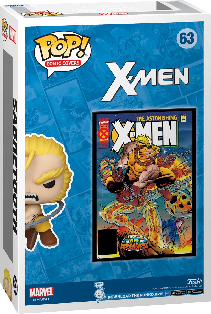 FUN84426 X-Men - Sabretooth in The Astonishing X-Men #2 US Exclusive Pop! Comic Cover [RS] - Funko - Titan Pop Culture