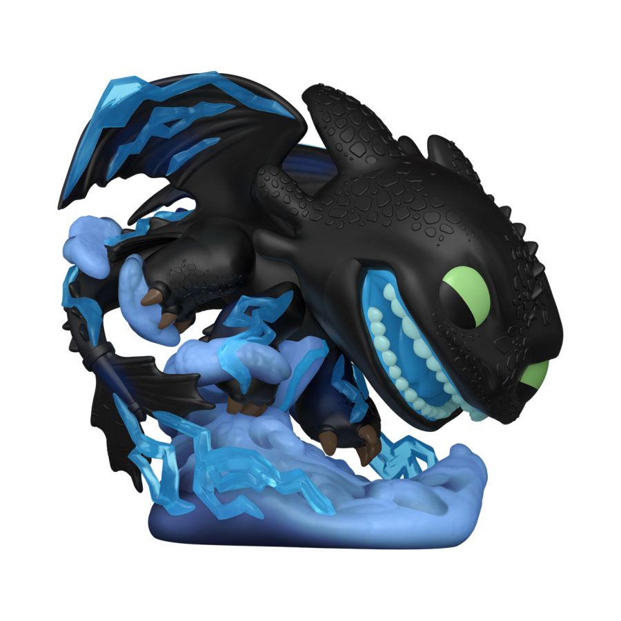 FUN84428 How to Train Your Dragon - Toothless with Lightning US Exclusive Pop! Vinyl Premium [RS] - Funko - Titan Pop Culture