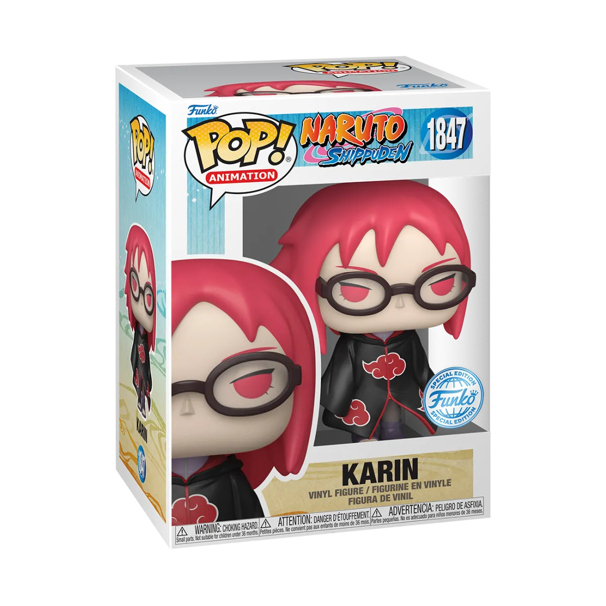 FUN84430 Naruto: Shippuden - Karin US Exclusive Pop! Vinyl [RS] - Funko - Titan Pop Culture