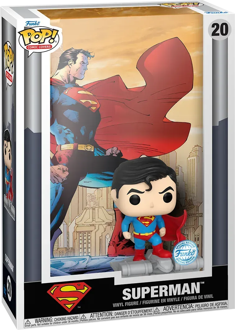 FUN84431 DC Comics - Superman 85th Anniversary US Exclusive Pop! Comic Cover [RS] - Funko - Titan Pop Culture