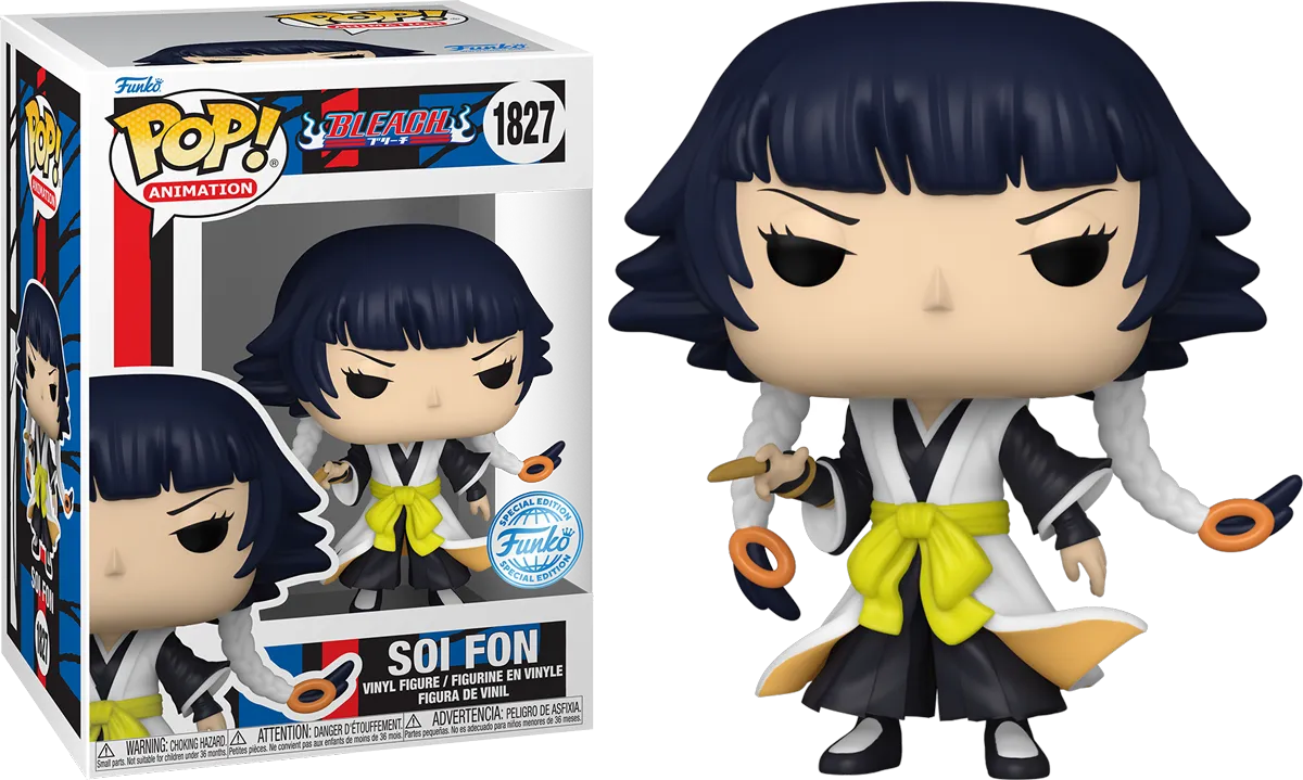 FUN84433 Bleach - Soi Fon US Exclusive Pop! Vinyl [RS] - Funko - Titan Pop Culture