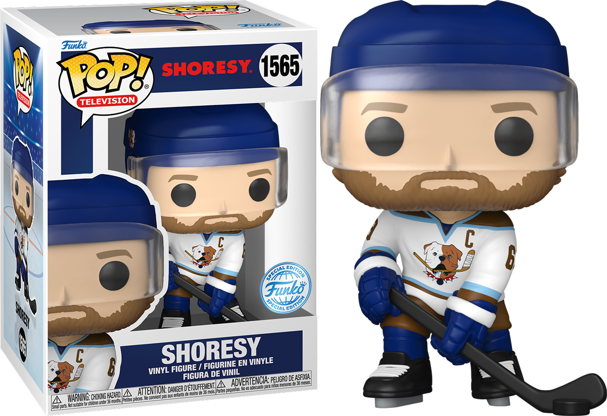 FUN84435 Shoresy - Shoresy (White Jersey) US Exclusive Pop! Vinyl [RS] - Funko - Titan Pop Culture