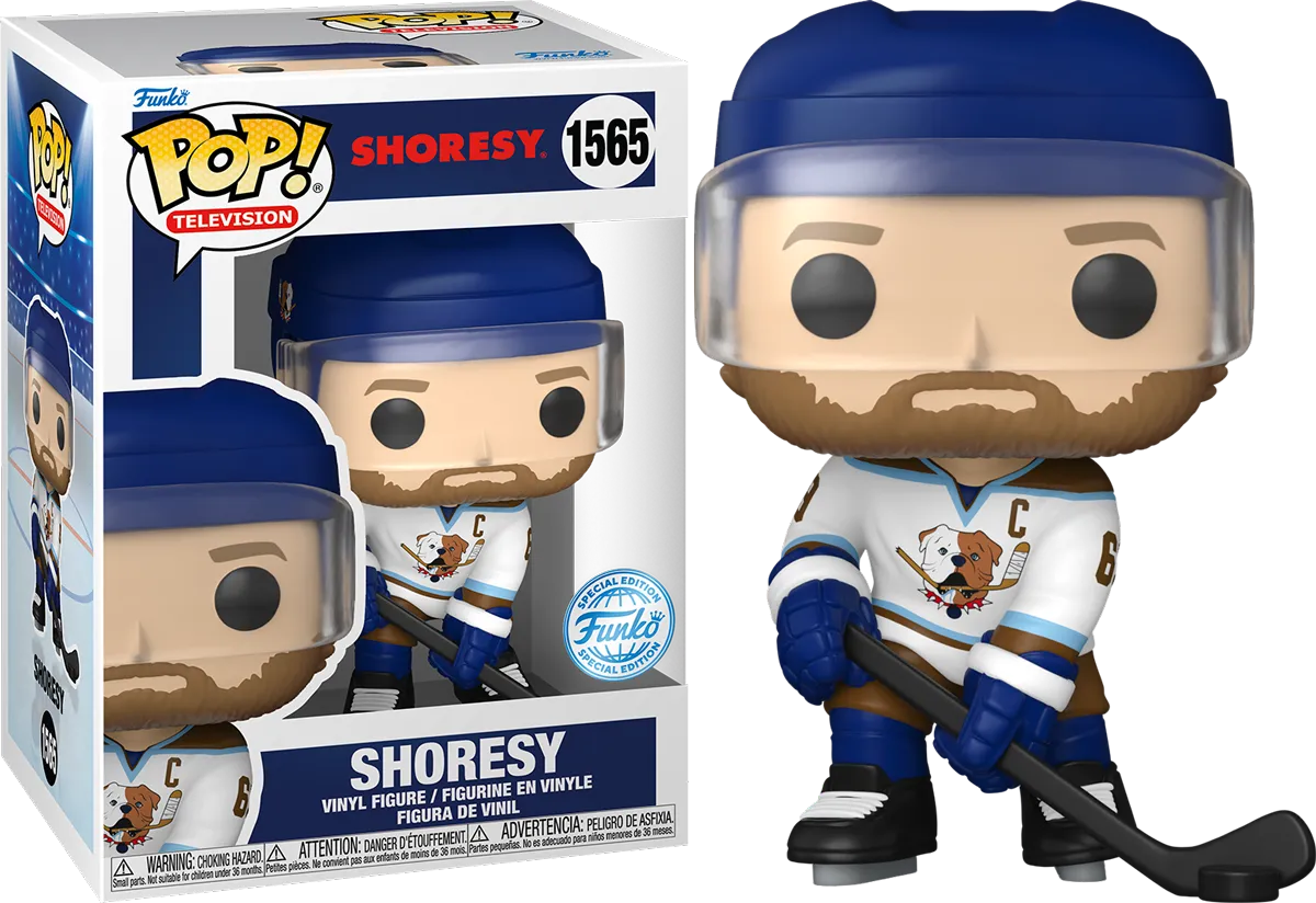 FUN84435 Shoresy - Shoresy (White Jersey) US Exclusive Pop! Vinyl [RS] - Funko - Titan Pop Culture