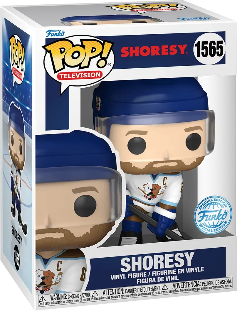 FUN84435 Shoresy - Shoresy (White Jersey) US Exclusive Pop! Vinyl [RS] - Funko - Titan Pop Culture