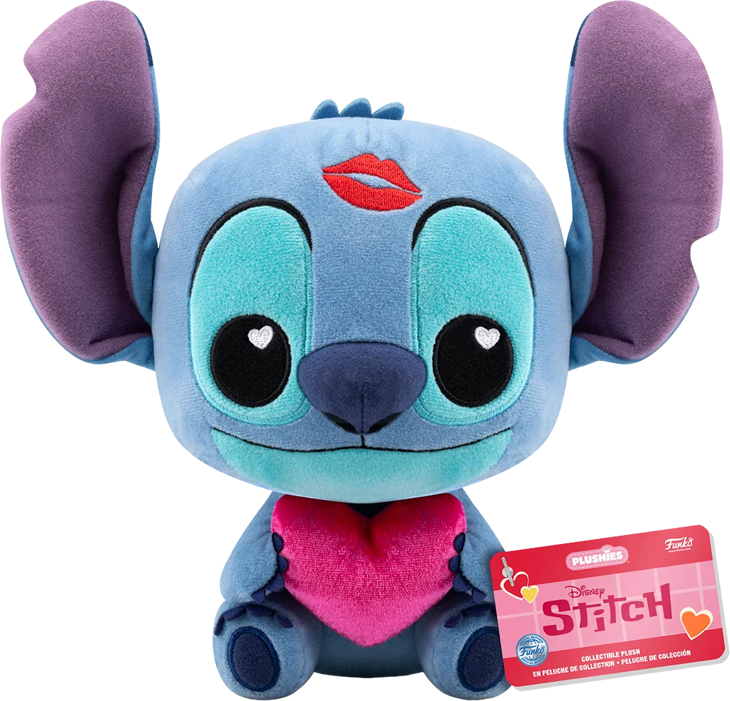 FUN84446 Lilo & Stitch - Stitch Heart US Exclusive Pop! Plush [RS] - Funko - Titan Pop Culture