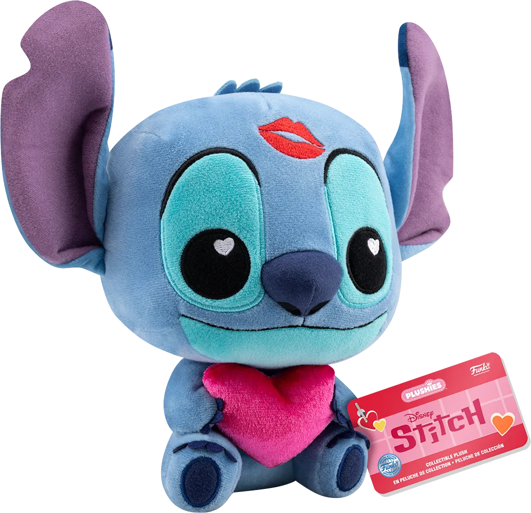 FUN84446 Lilo & Stitch - Stitch Heart US Exclusive Pop! Plush [RS] - Funko - Titan Pop Culture