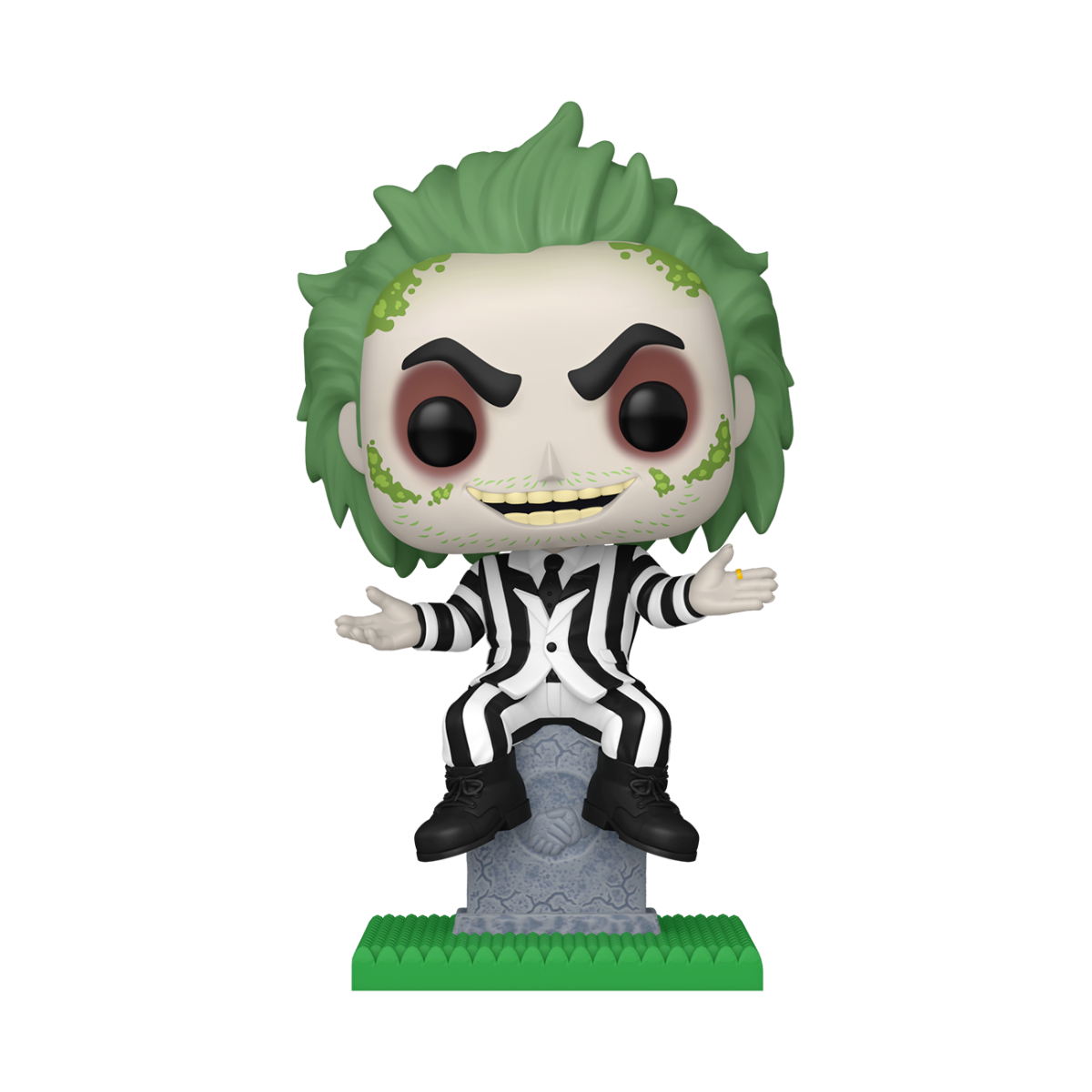 FUN84453 Beetlejuice - Beetlejuice on Tombstone Glow US Exclusive Pop! Plus Vinyl [RS] - Funko - Titan Pop Culture