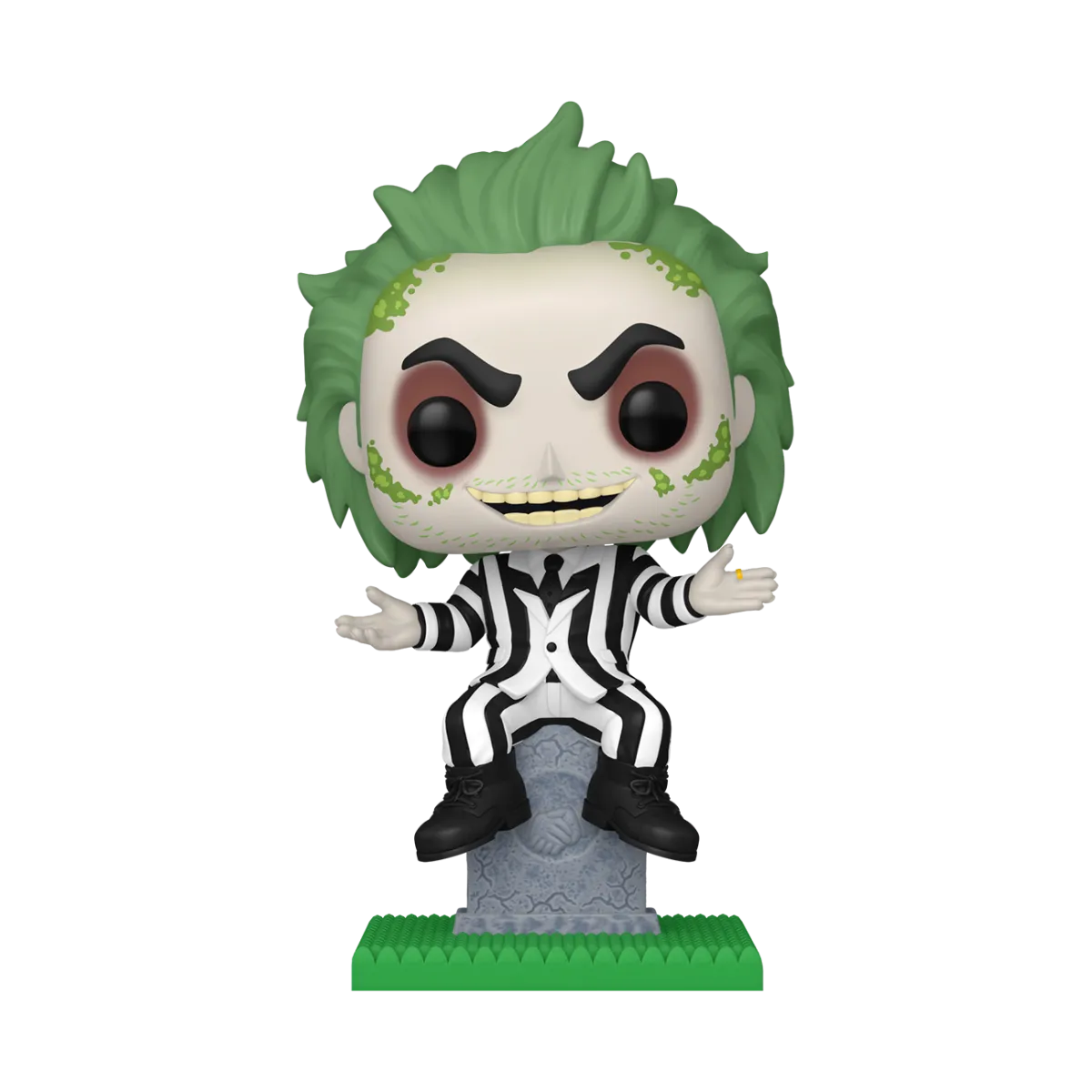 FUN84453 Beetlejuice - Beetlejuice on Tombstone Glow US Exclusive Pop! Plus Vinyl [RS] - Funko - Titan Pop Culture