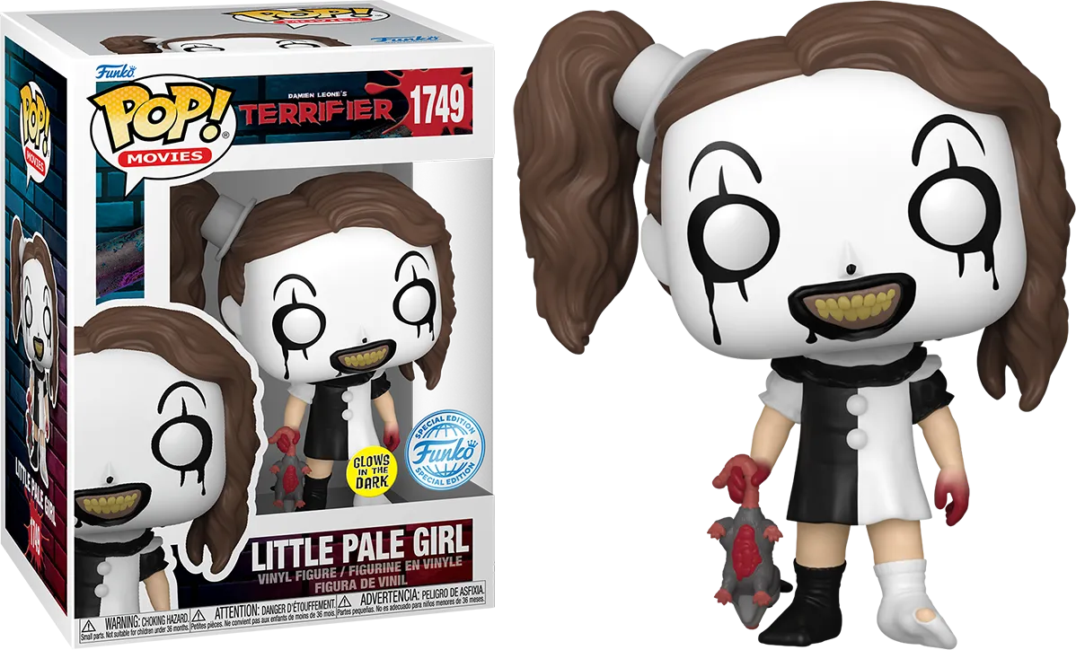 FUN84459 Terrifier 2 - Little Pale Girl Glow-in-the-Dark Pop! Vinyl [RS] - Funko - Titan Pop Culture