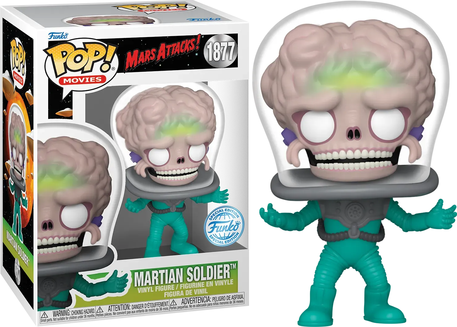  Mars Attacks - Martian Soldier - Chase Bundle / Case - Funko - Titan Pop Culture